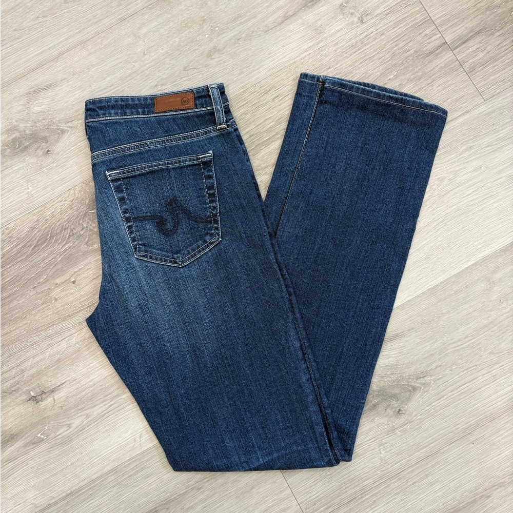Like New ADRIANO GOLDSCHMIED Women’s The Harper Essential Straight Jeans 29R